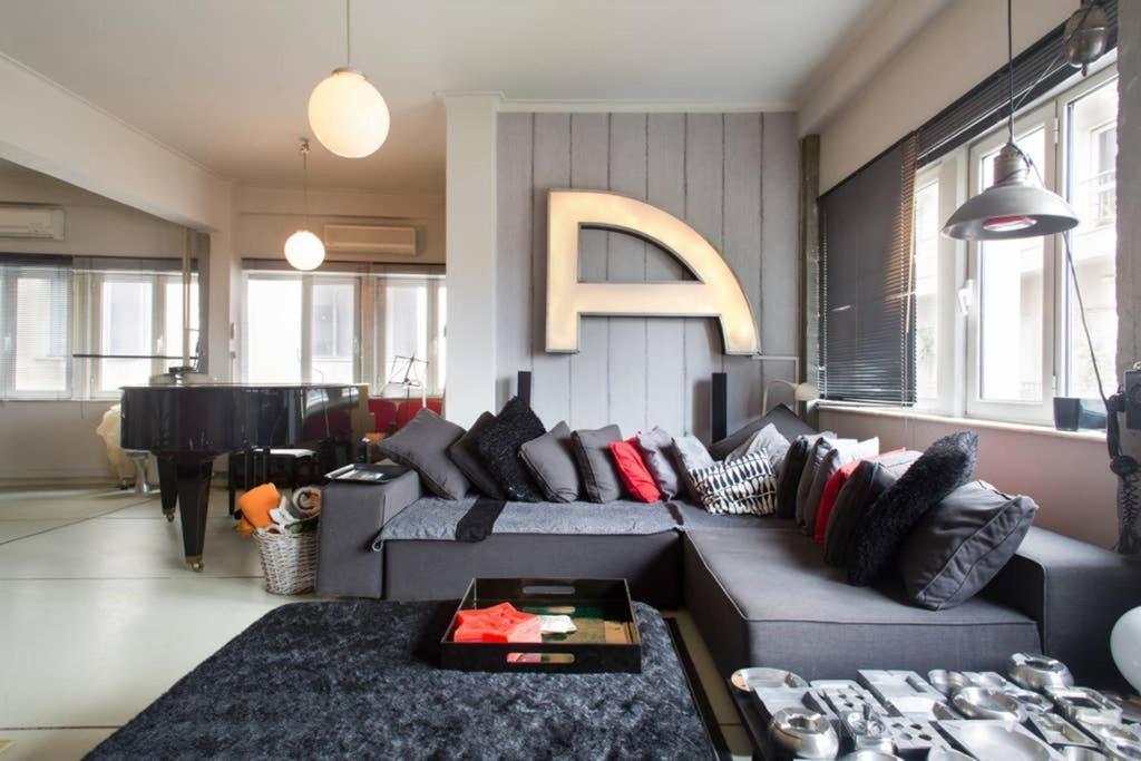 Athens Designer'S Loft Downtown Lägenhet Exteriör bild
