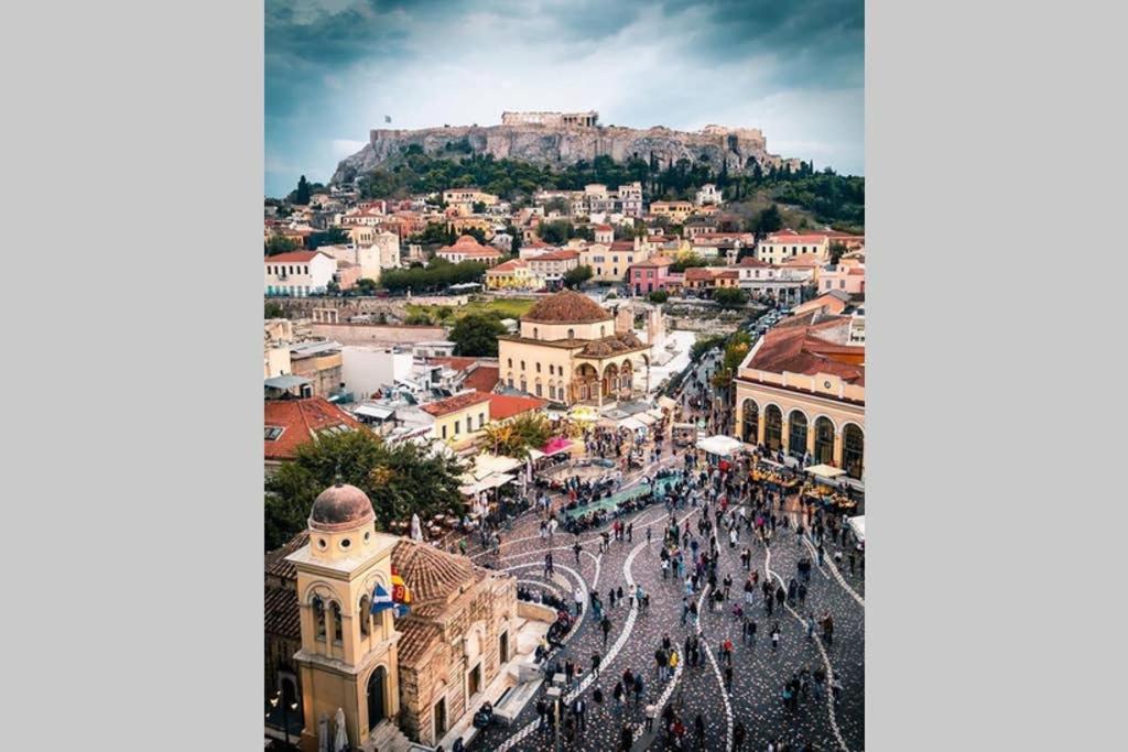Athens Designer'S Loft Downtown Lägenhet Exteriör bild